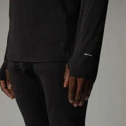 Discount The North Face Summit Pro 120 Top Med Lange ærmer Til Herrer TNF Black