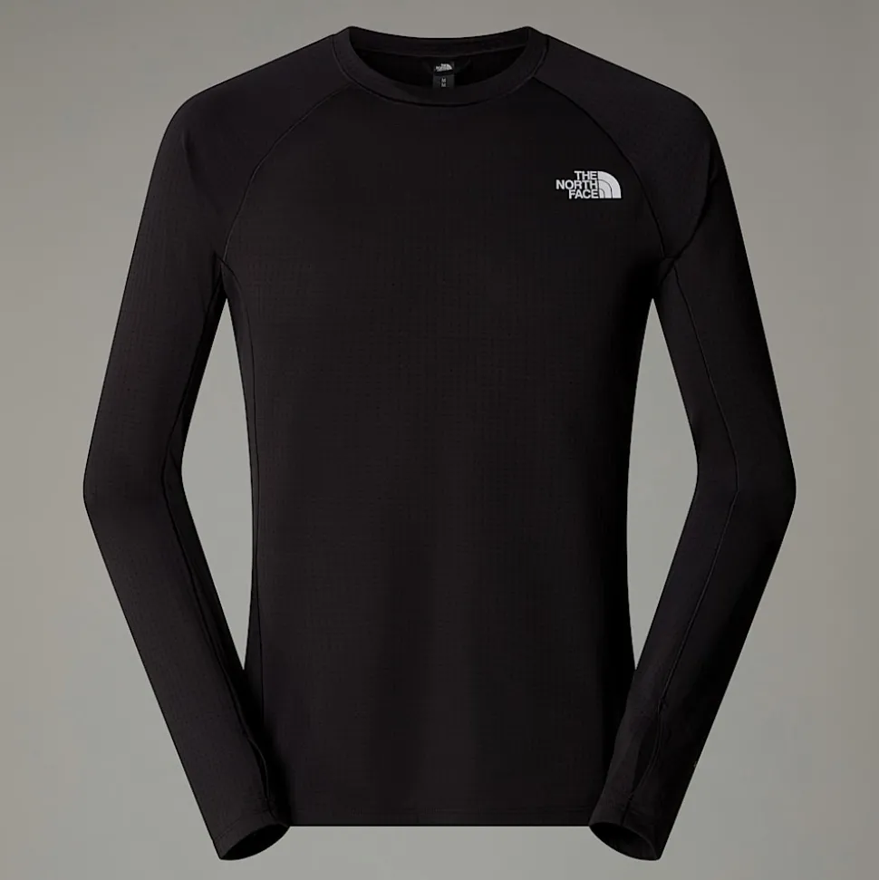 Discount The North Face Summit Pro 120 Top Med Lange ærmer Til Herrer TNF Black