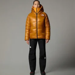 Flash Sale The North Face Summit Pumori Dunparka Til Damer Iron Citrus
