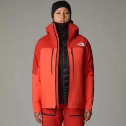 Clearance The North Face Summit Pumori GORE-TEX® Pro Jakke Til Damer Radiant Orange-Auburn Glaze