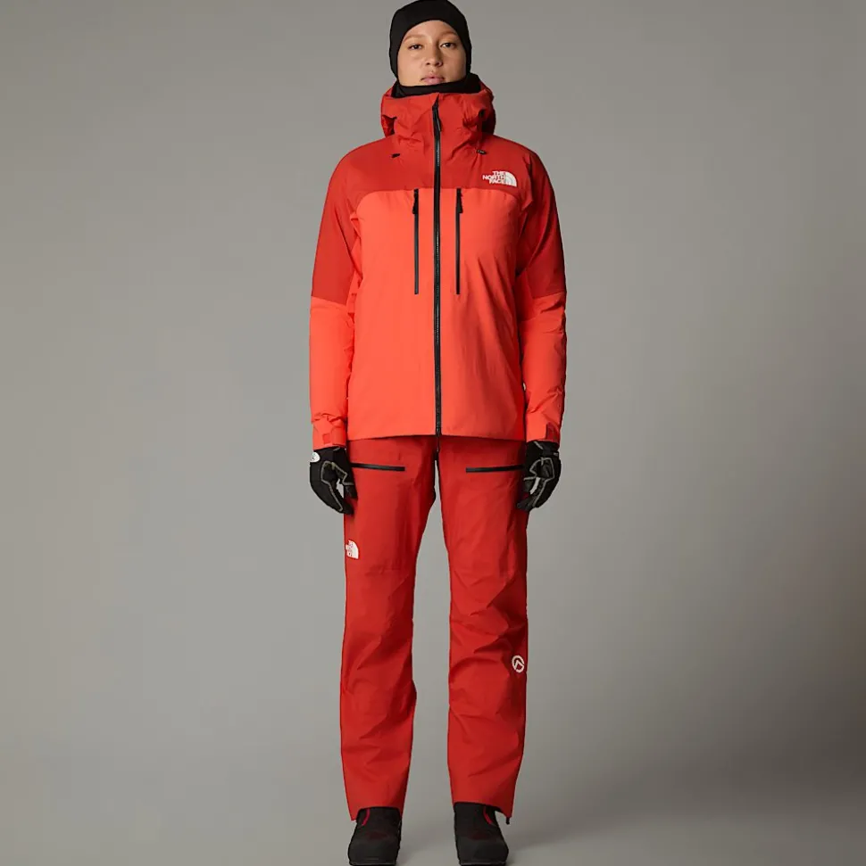 Clearance The North Face Summit Pumori GORE-TEX® Pro Jakke Til Damer Radiant Orange-Auburn Glaze