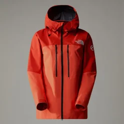 Clearance The North Face Summit Pumori GORE-TEX® Pro Jakke Til Damer Radiant Orange-Auburn Glaze