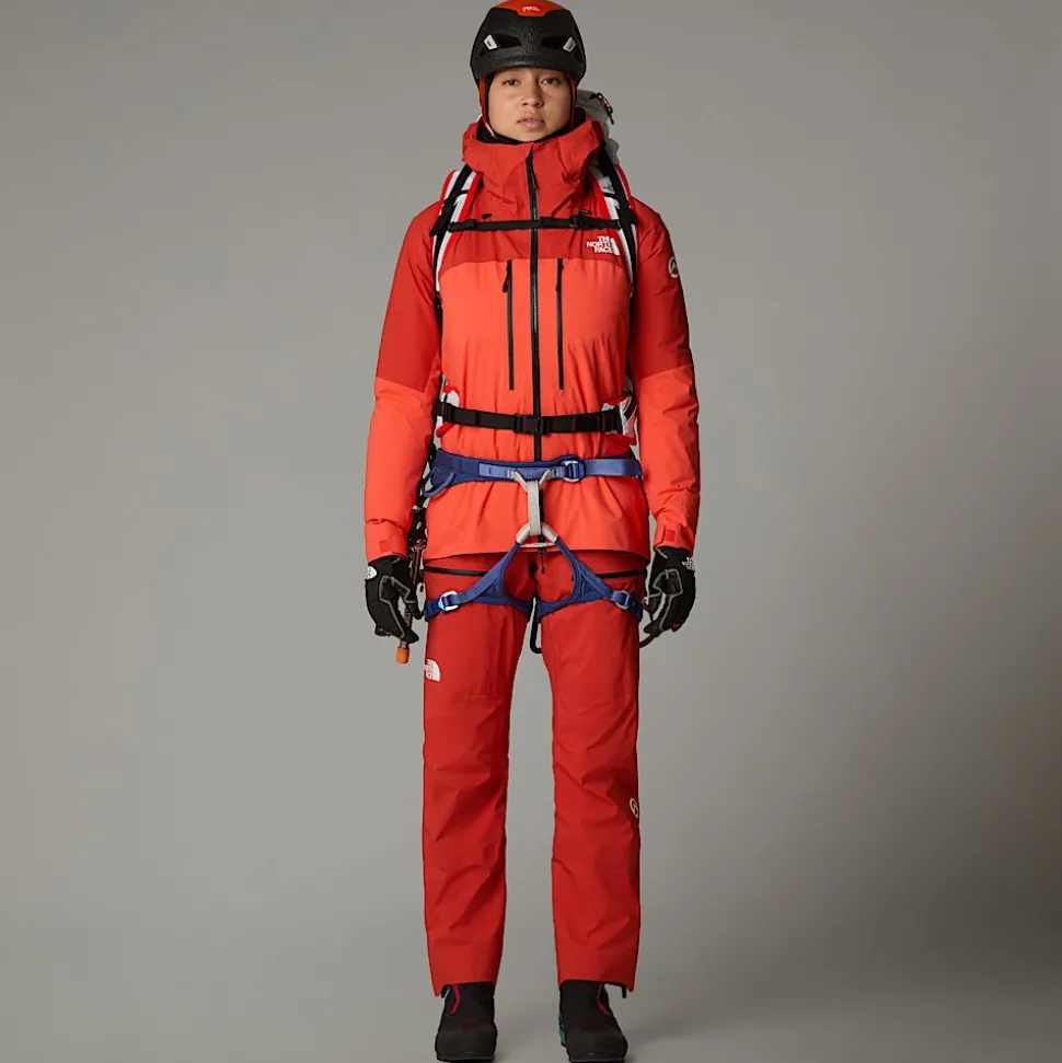 Clearance The North Face Summit Pumori GORE-TEX® Pro Jakke Til Damer Radiant Orange-Auburn Glaze