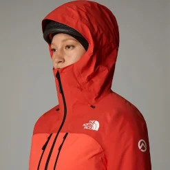 Clearance The North Face Summit Pumori GORE-TEX® Pro Jakke Til Damer Radiant Orange-Auburn Glaze