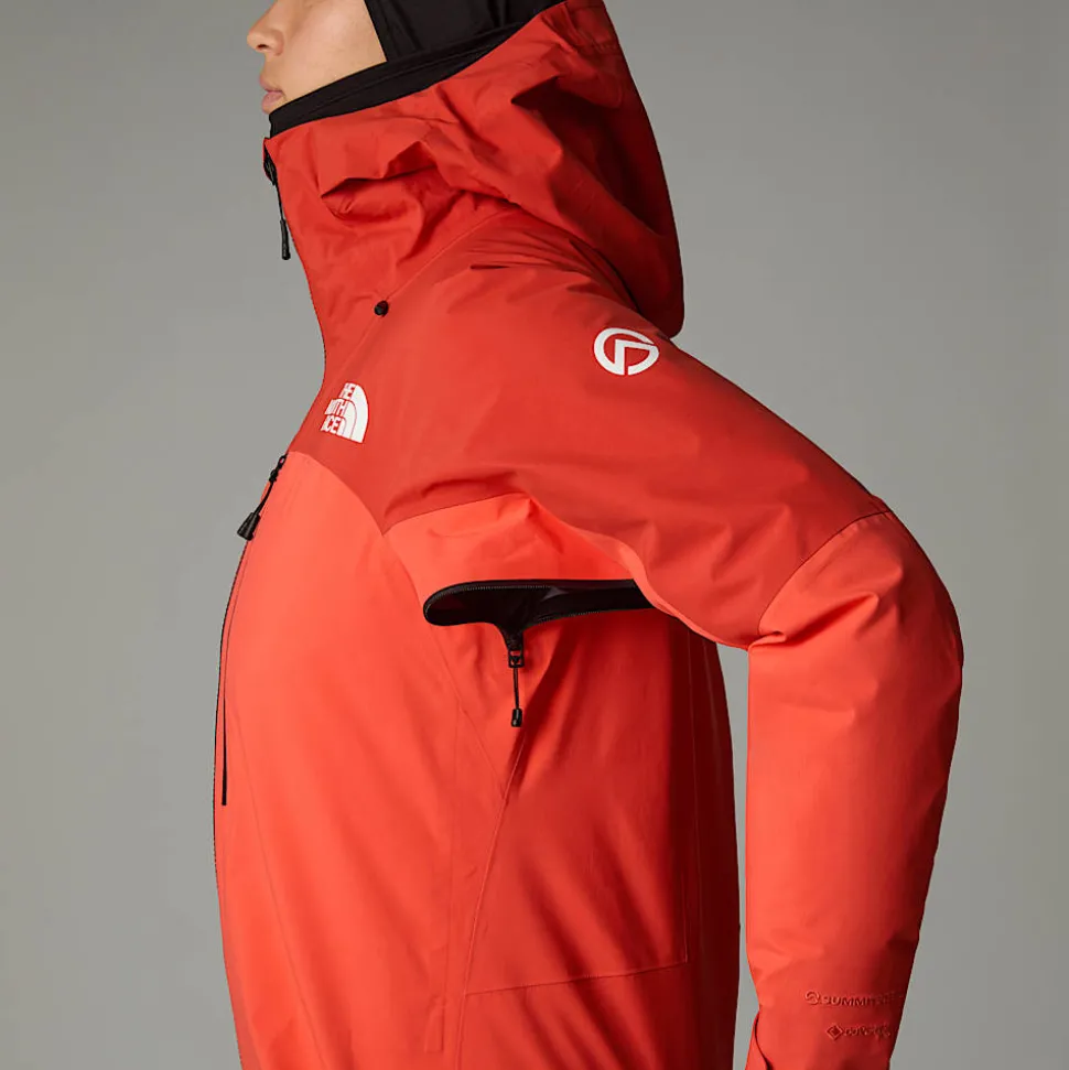 Clearance The North Face Summit Pumori GORE-TEX® Pro Jakke Til Damer Radiant Orange-Auburn Glaze