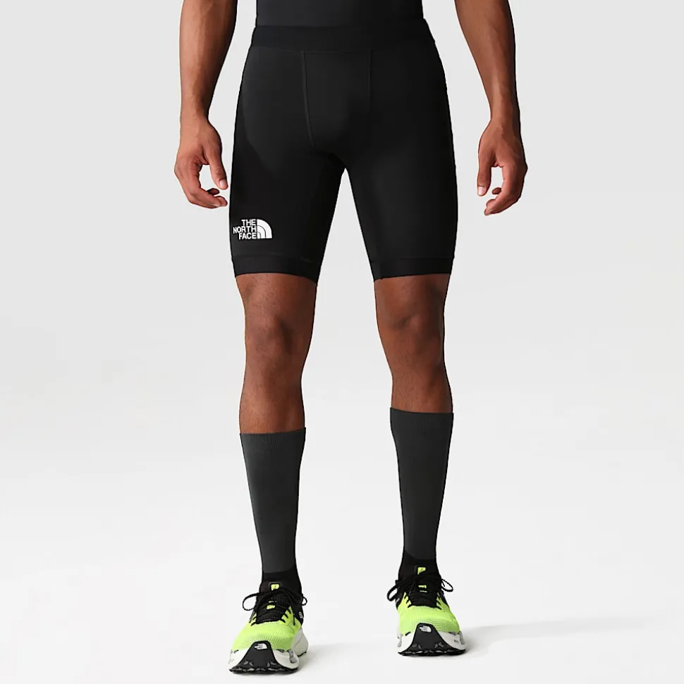 Shop The North Face Summit Ripido Run Tight Shorts Til Herrer TNF Black