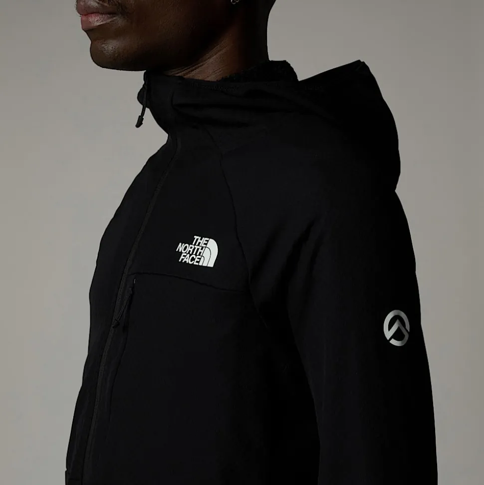 Fashion The North Face Summit Series™ FUTUREFLEECE™ Jakke Med Hætte Til Herrer TNF Black-NPF
