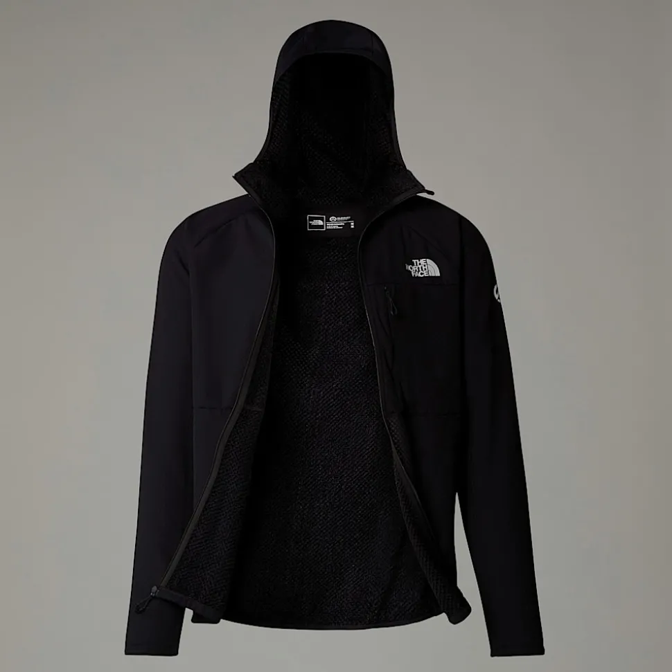 Fashion The North Face Summit Series™ FUTUREFLEECE™ Jakke Med Hætte Til Herrer TNF Black-NPF