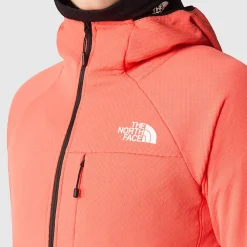 Hot The North Face Summit Series™ FUTUREFLEECE™ Jakke Med Hætte Til Damer Radiant Orange