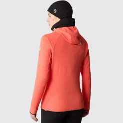 Hot The North Face Summit Series™ FUTUREFLEECE™ Jakke Med Hætte Til Damer Radiant Orange