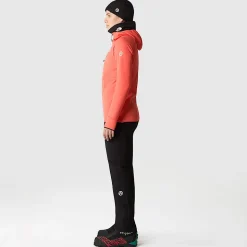 Hot The North Face Summit Series™ FUTUREFLEECE™ Jakke Med Hætte Til Damer Radiant Orange