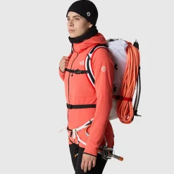 Hot The North Face Summit Series™ FUTUREFLEECE™ Jakke Med Hætte Til Damer Radiant Orange