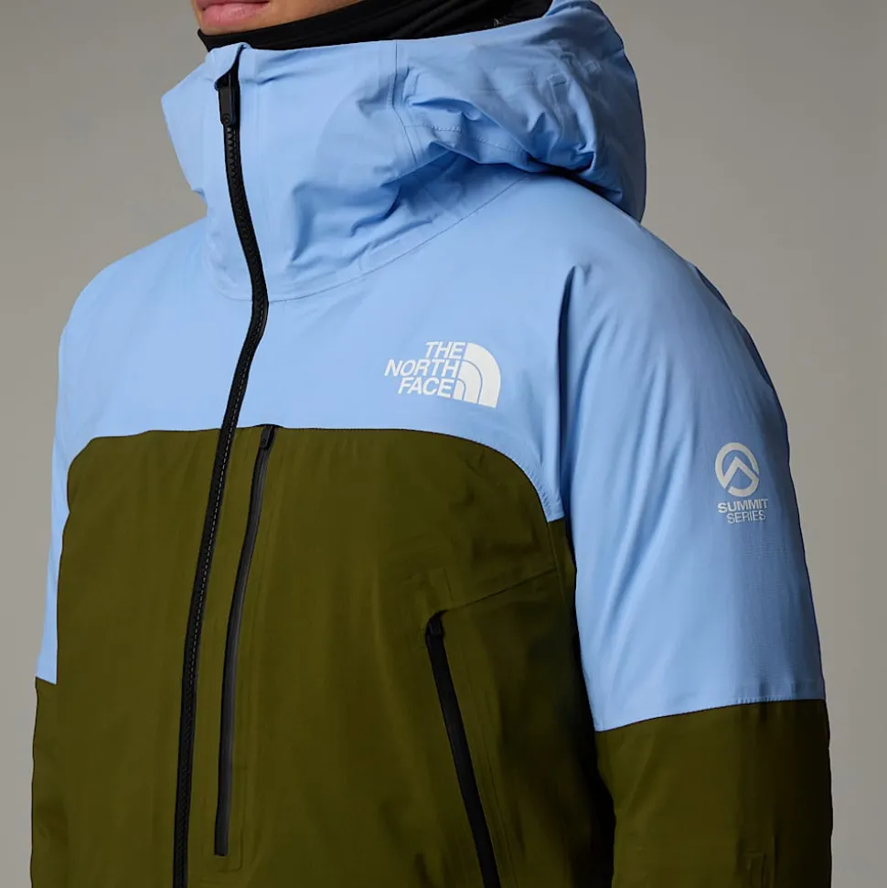 Clearance The North Face Summit Stirnson FUTURELIGHT™ Jakke Til Damer Cornflower-Forest Olive