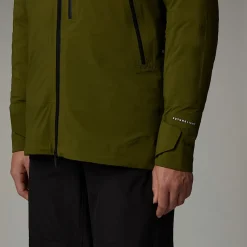 Clearance The North Face Summit Stirnson FUTURELIGHT™ Jakke Til Damer Cornflower-Forest Olive