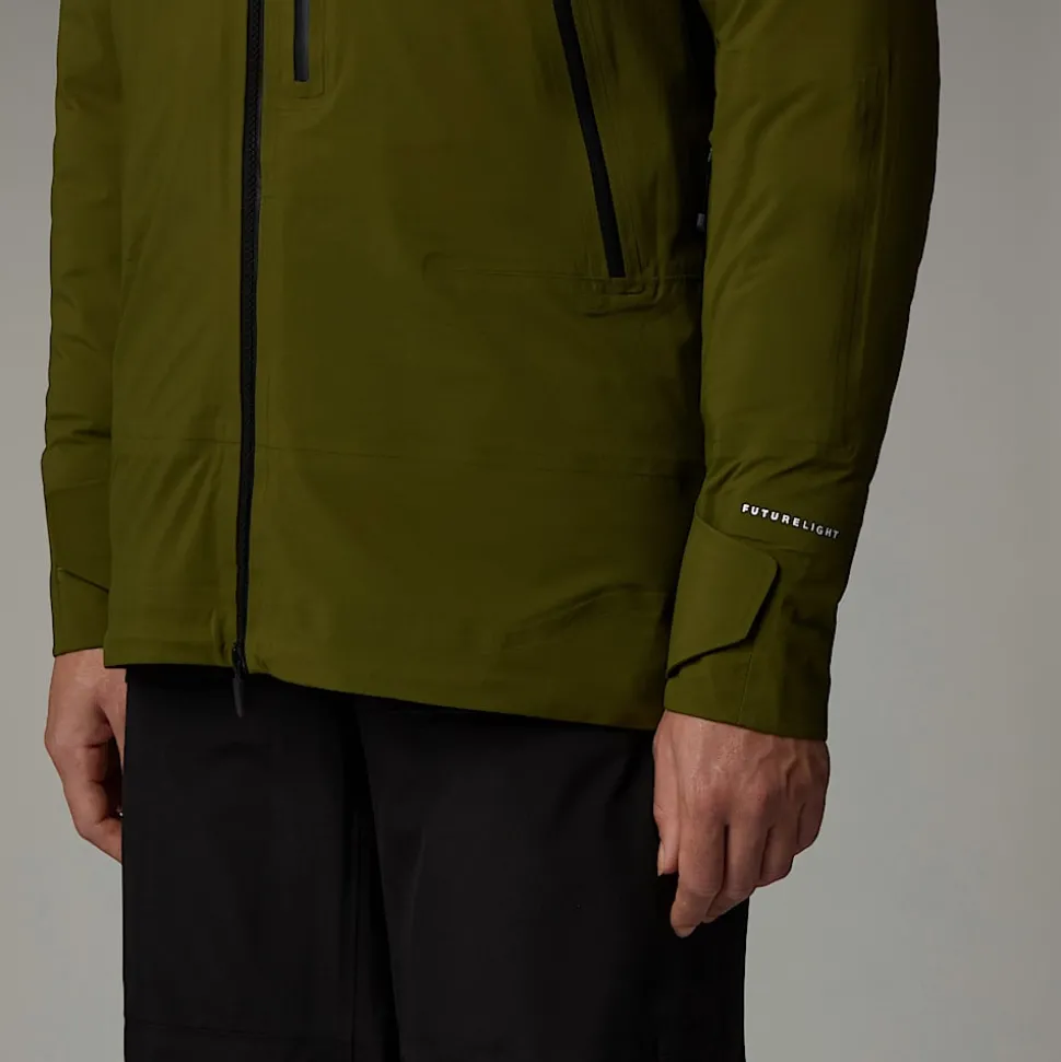 Clearance The North Face Summit Stirnson FUTURELIGHT™ Jakke Til Damer Cornflower-Forest Olive