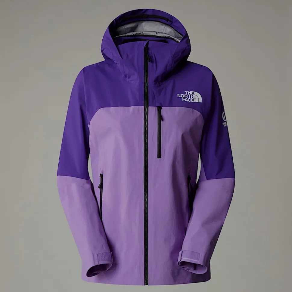 Cheap The North Face Summit Torre Egger FUTURELIGHT™ Jakke Til Damer Peak Purple-Purple Granite