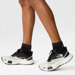 Discount The North Face Summit VECTIV™ Pro II Trailløbesko Til Damer White Dune-TNF Black