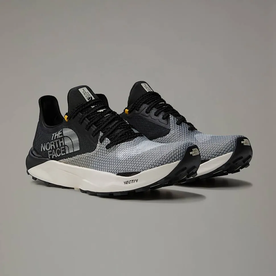 Cheap The North Face Summit VECTIV™ Sky Trailløbesko Til Herrer White Dune-TNF Black