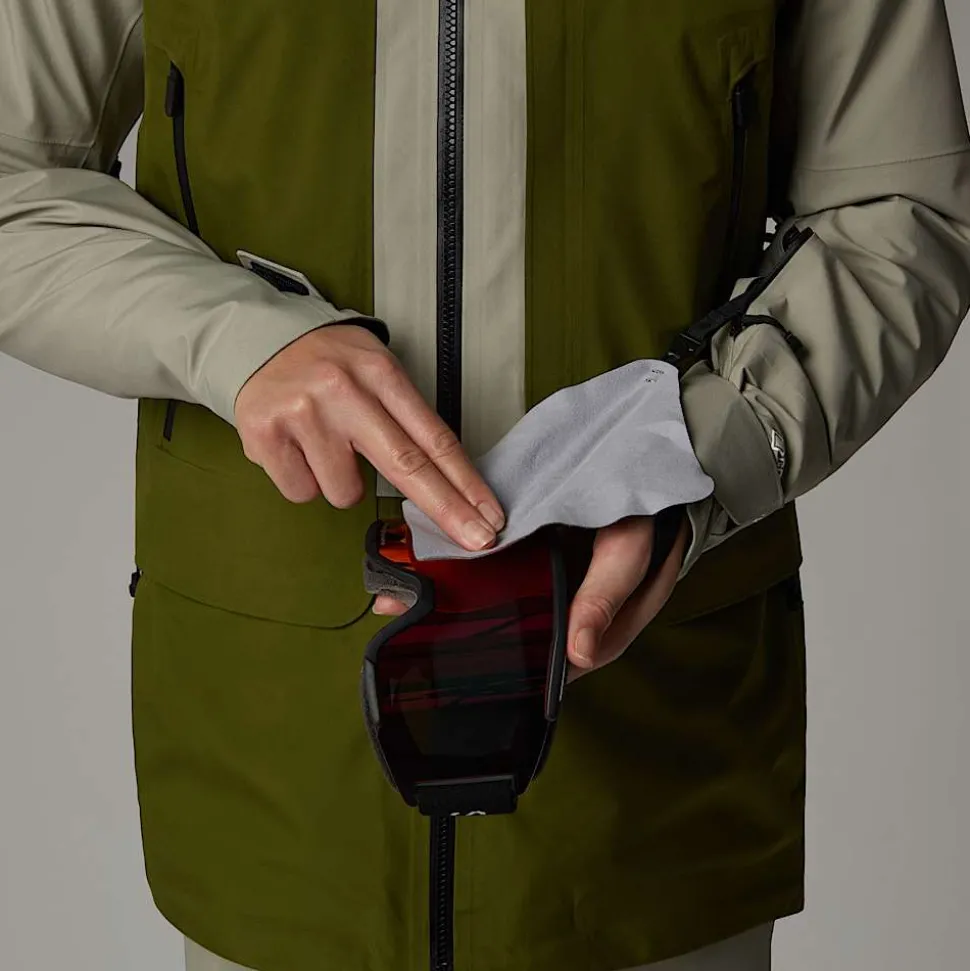 Discount The North Face Summit Verbier GORE-TEX® Jakke Til Damer Clay Grey-Forest Olive