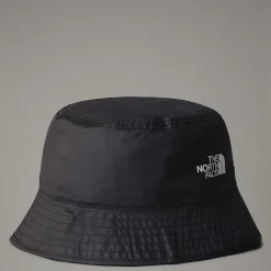 Cheap The North Face SUN STASH HAT TNF Black-TNF White