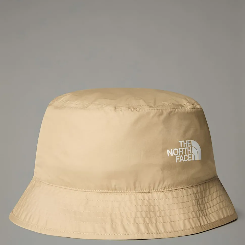 Store The North Face SUN STASH HAT Khaki Stone-White Dune