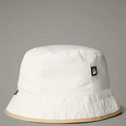 Store The North Face SUN STASH HAT Khaki Stone-White Dune