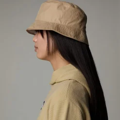 Store The North Face SUN STASH HAT Khaki Stone-White Dune