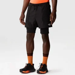 Discount The North Face Sunriser 4" 2-i-1 Shorts Til Herrer TNF Black