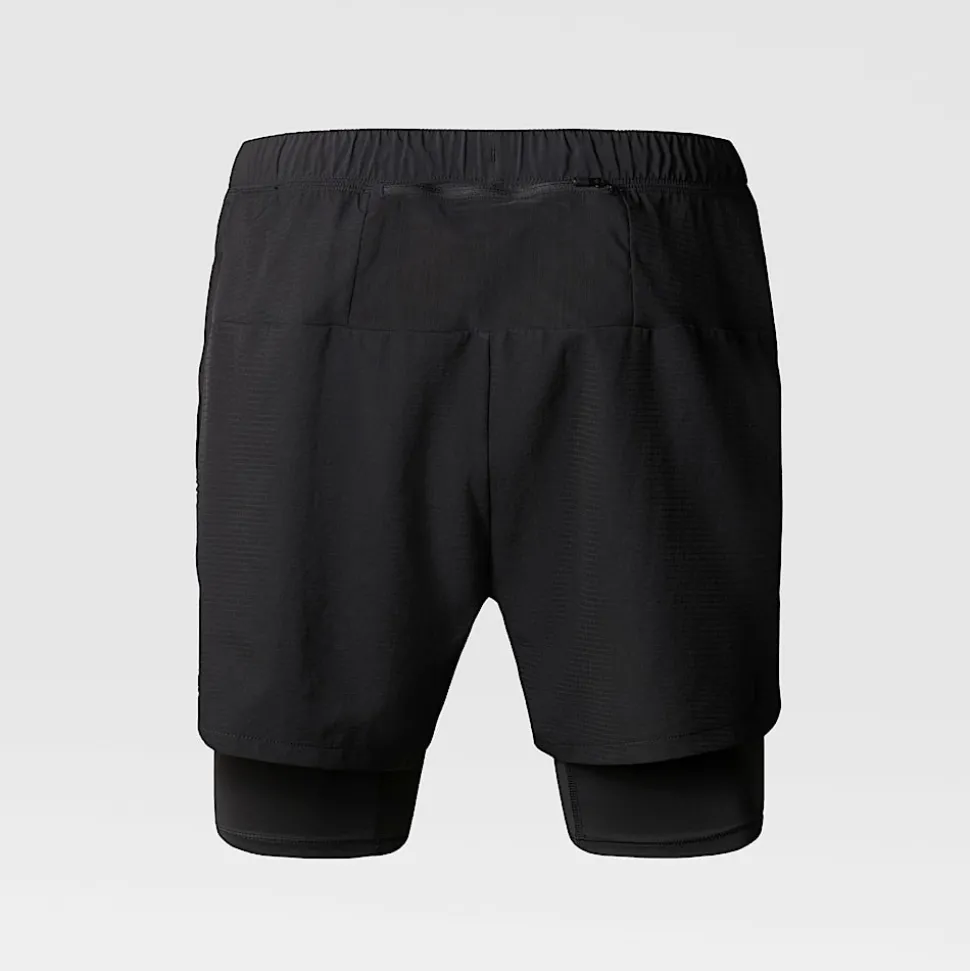 Discount The North Face Sunriser 4" 2-i-1 Shorts Til Herrer TNF Black