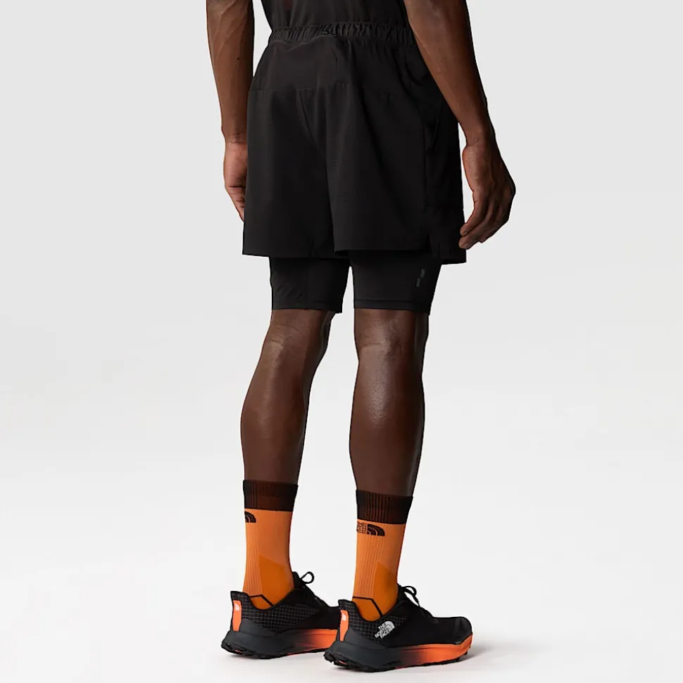 Discount The North Face Sunriser 4" 2-i-1 Shorts Til Herrer TNF Black