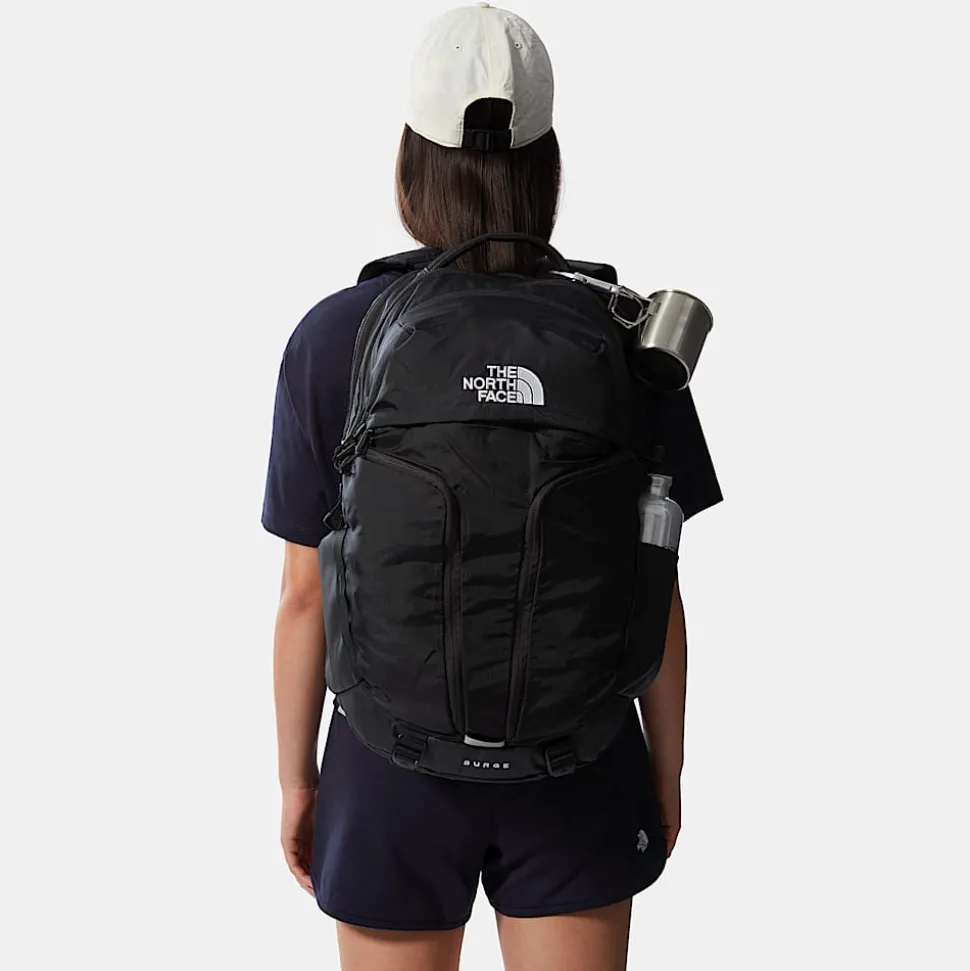 Sale The North Face Surge Rygsæk TNF Black-TNF Black