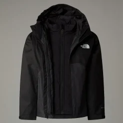 Hot The North Face Syntetisk Isoleret Triclimate 3-i-1 Jakke Til Unge TNF Black