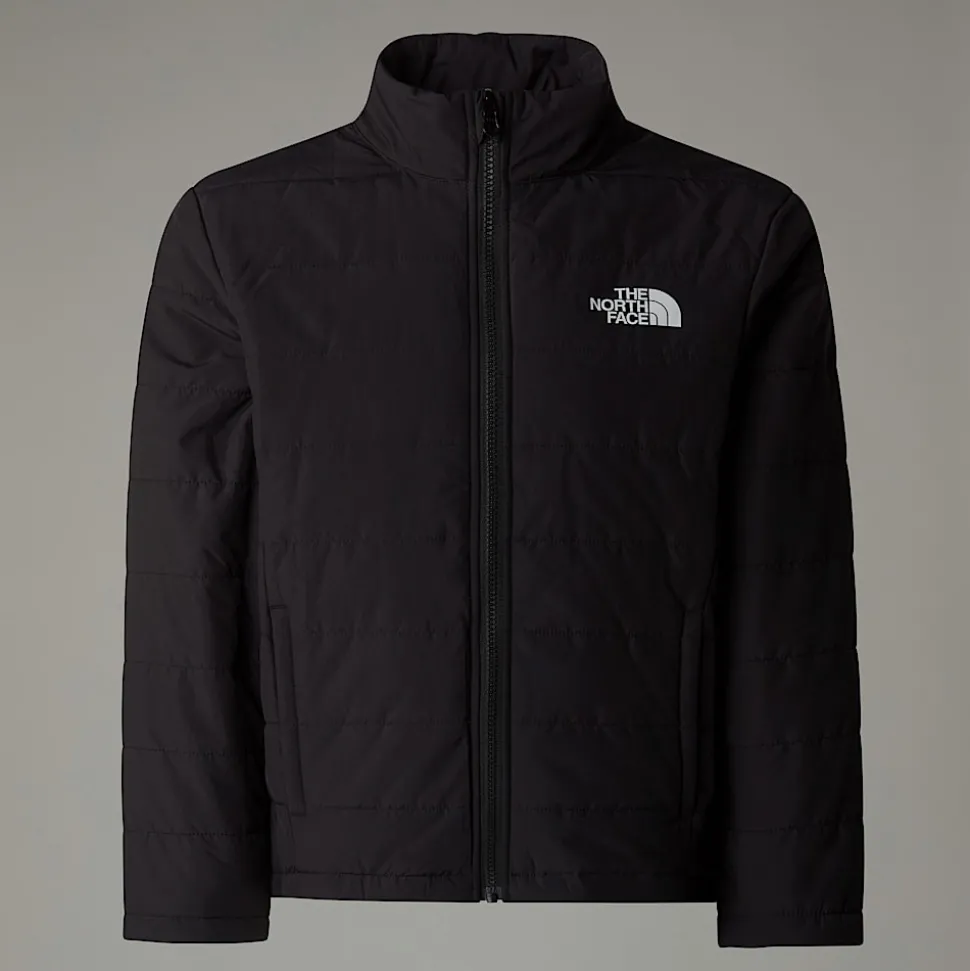 Hot The North Face Syntetisk Isoleret Triclimate 3-i-1 Jakke Til Unge TNF Black