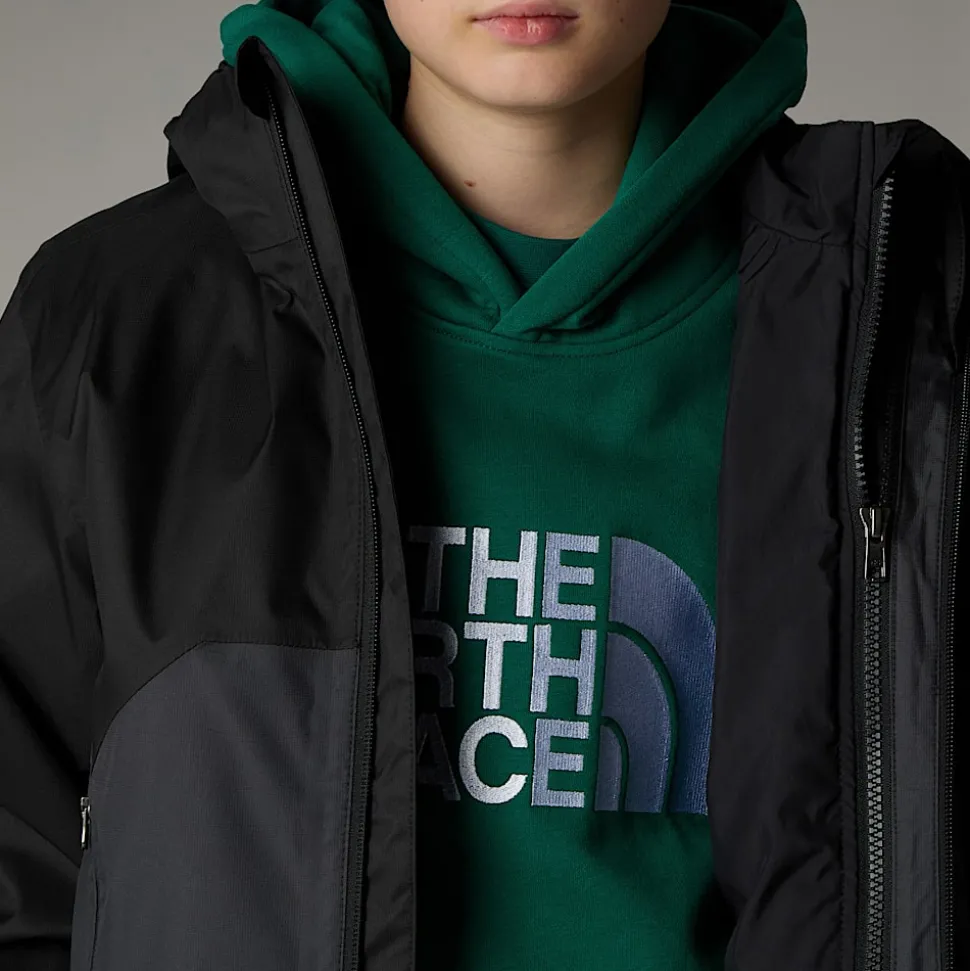 Hot The North Face Syntetisk Isoleret Triclimate 3-i-1 Jakke Til Unge TNF Black