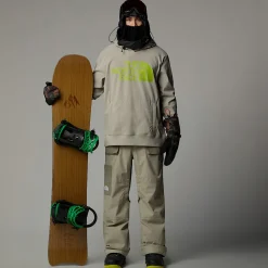 Clearance The North Face Tekno Logo Hættetrøje Til Herrer Clay Grey