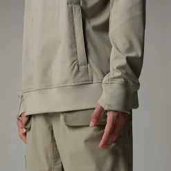 Clearance The North Face Tekno Logo Hættetrøje Til Herrer Clay Grey