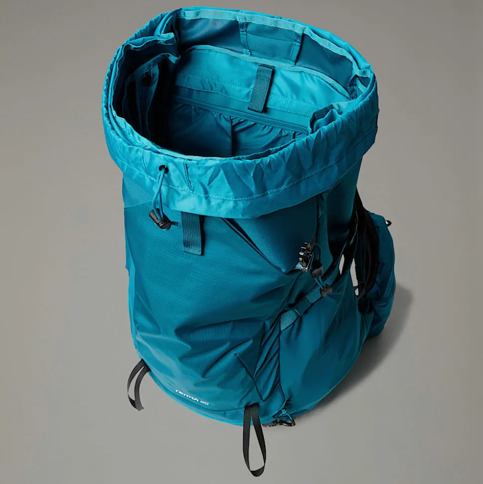 Store The North Face Terra 55-liters Vandrerygsæk Til Damer Blue Moss-Sapphire Slate-NPF