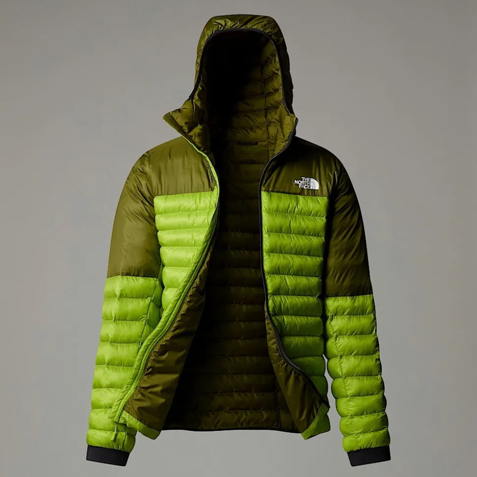 Flash Sale The North Face Terra Peak Jakke Med Hætte Til Herrer Meadow Grass-Forest Olive