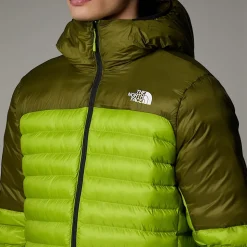 Flash Sale The North Face Terra Peak Jakke Med Hætte Til Herrer Meadow Grass-Forest Olive