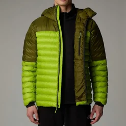Flash Sale The North Face Terra Peak Jakke Med Hætte Til Herrer Meadow Grass-Forest Olive