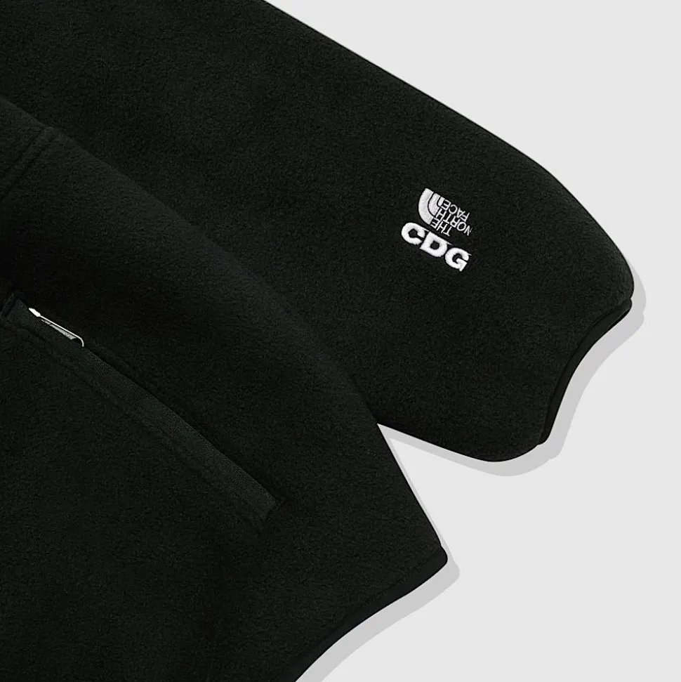 Best The North Face X CDG North Dome Pullover Fleece TNF Black
