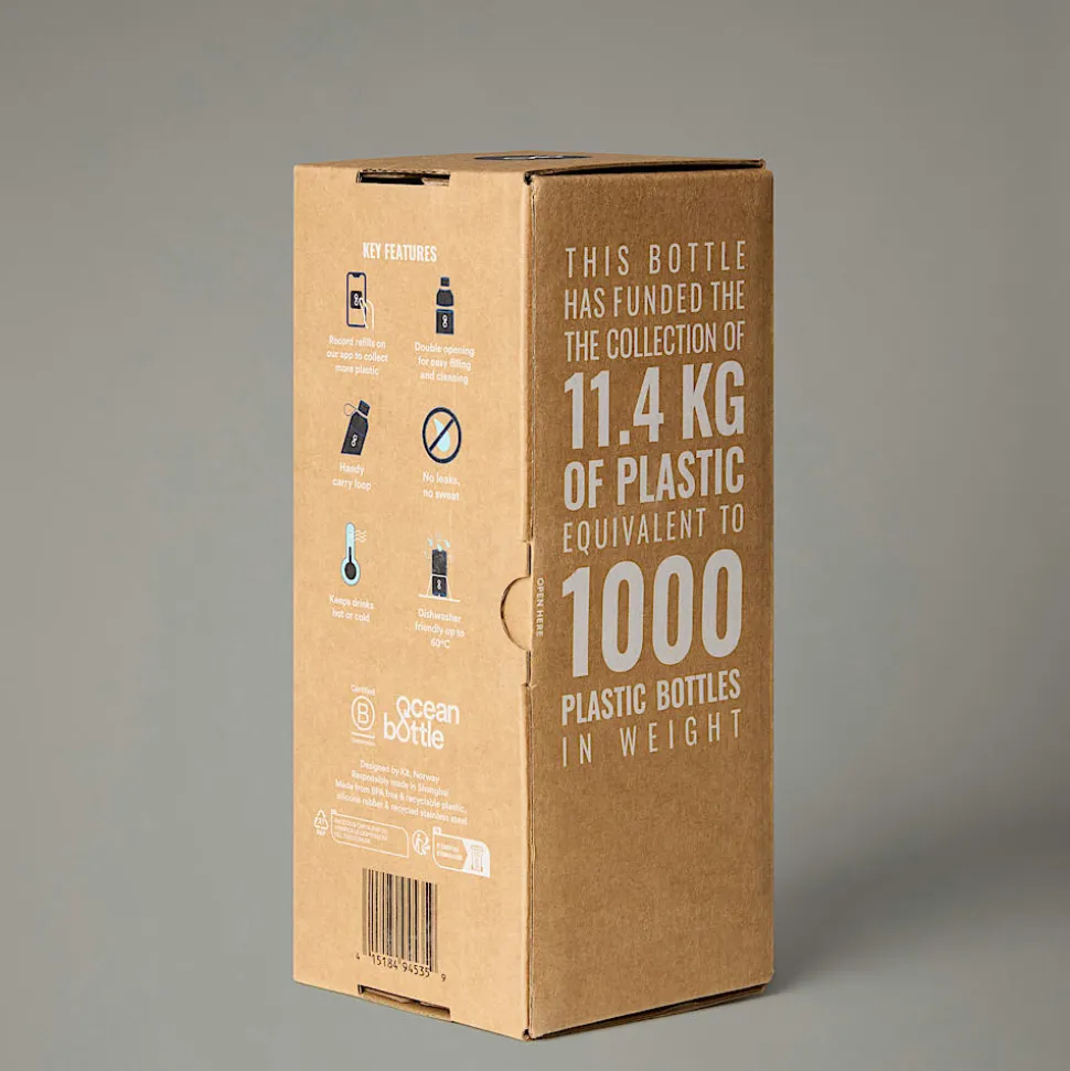 Shop The North Face X Ocean Bottle 0,75L Flaske Summit Gold-TNF Black