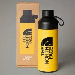 Shop The North Face X Ocean Bottle 1L Flaske Summit Gold-TNF Black