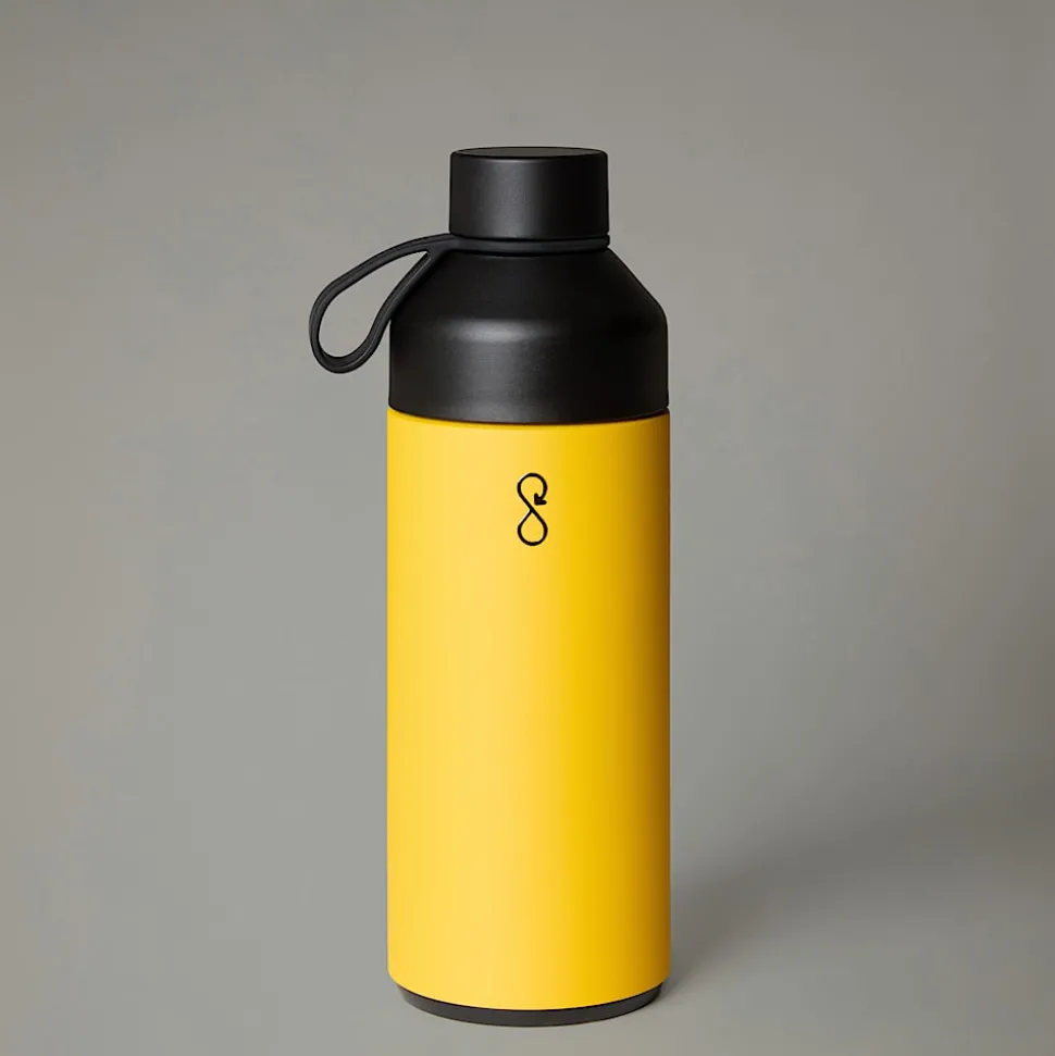 Shop The North Face X Ocean Bottle 1L Flaske Summit Gold-TNF Black