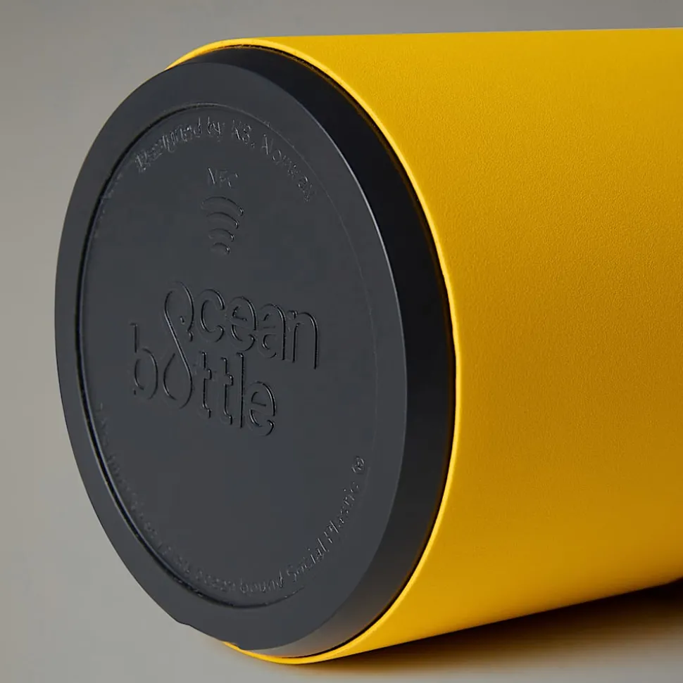 Shop The North Face X Ocean Bottle 1L Flaske Summit Gold-TNF Black