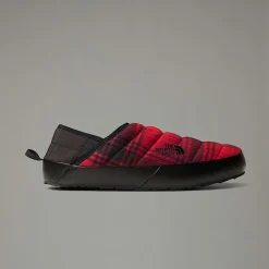 Cheap The North Face ThermoBall™ V Traction Novelty Mules Til Herrer TNF RED YARN DYE PLAID/TNF BLACK