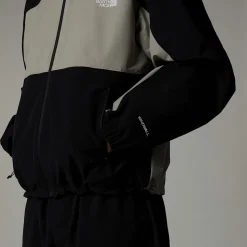 Flash Sale The North Face TNF Easy Wind Track Jakke Til Herrer TNF Black-Clay Grey