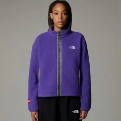 Cheap The North Face TNF Fleeski Fleece Med Lynlås Til Damer Peak Purple