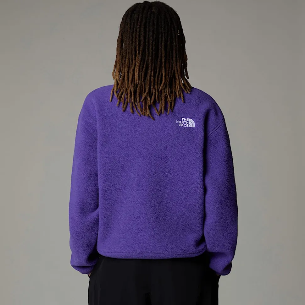 Cheap The North Face TNF Fleeski Fleece Med Lynlås Til Damer Peak Purple