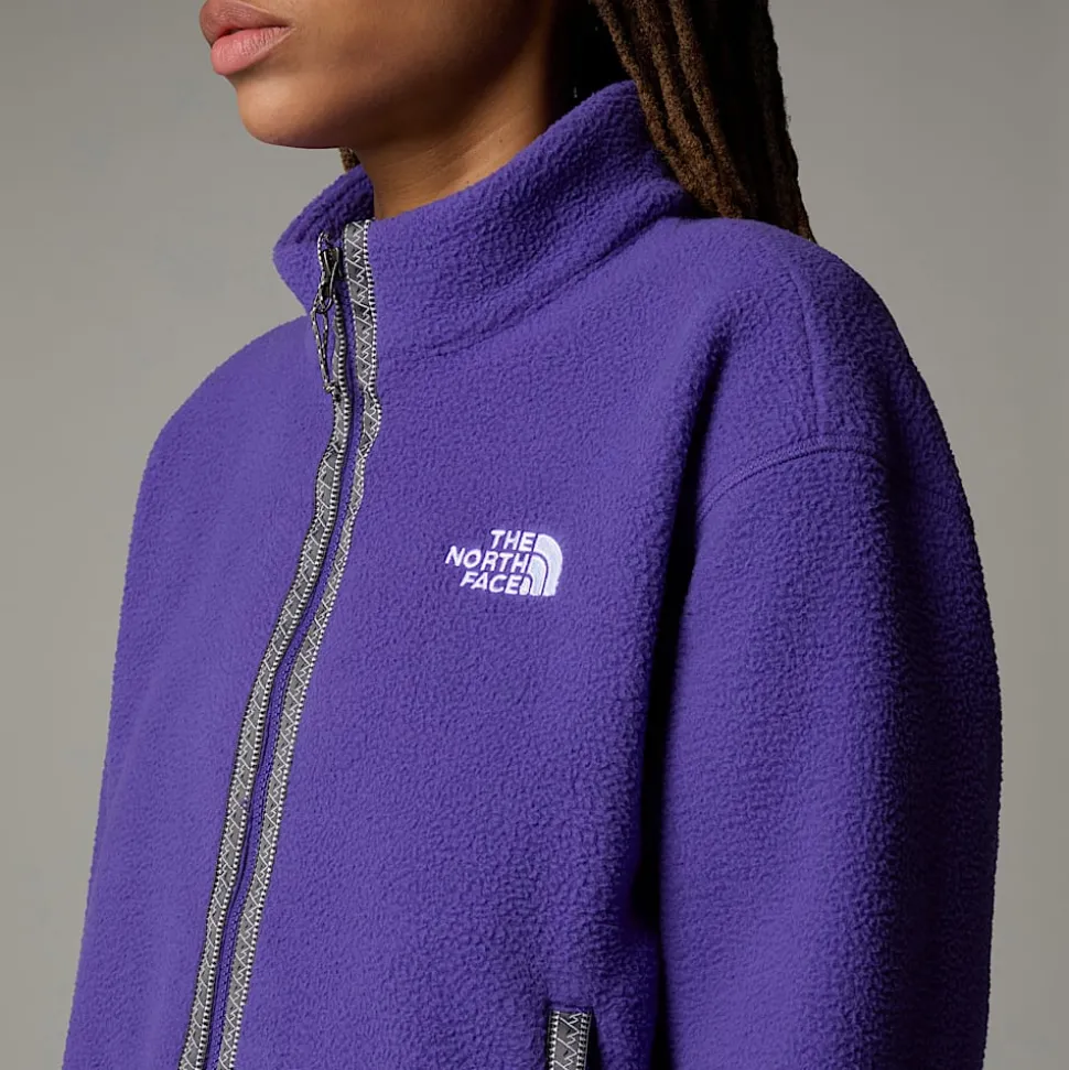 Cheap The North Face TNF Fleeski Fleece Med Lynlås Til Damer Peak Purple